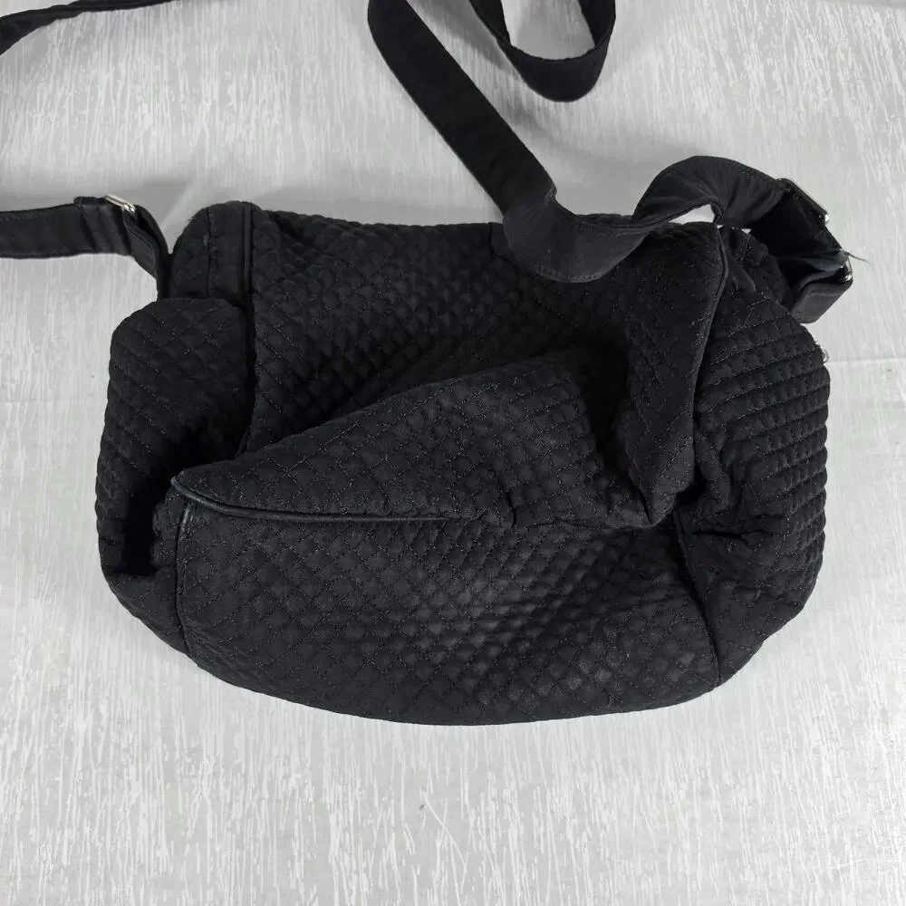 Vera Bradley On The Go Womens Crossbody Bag Black